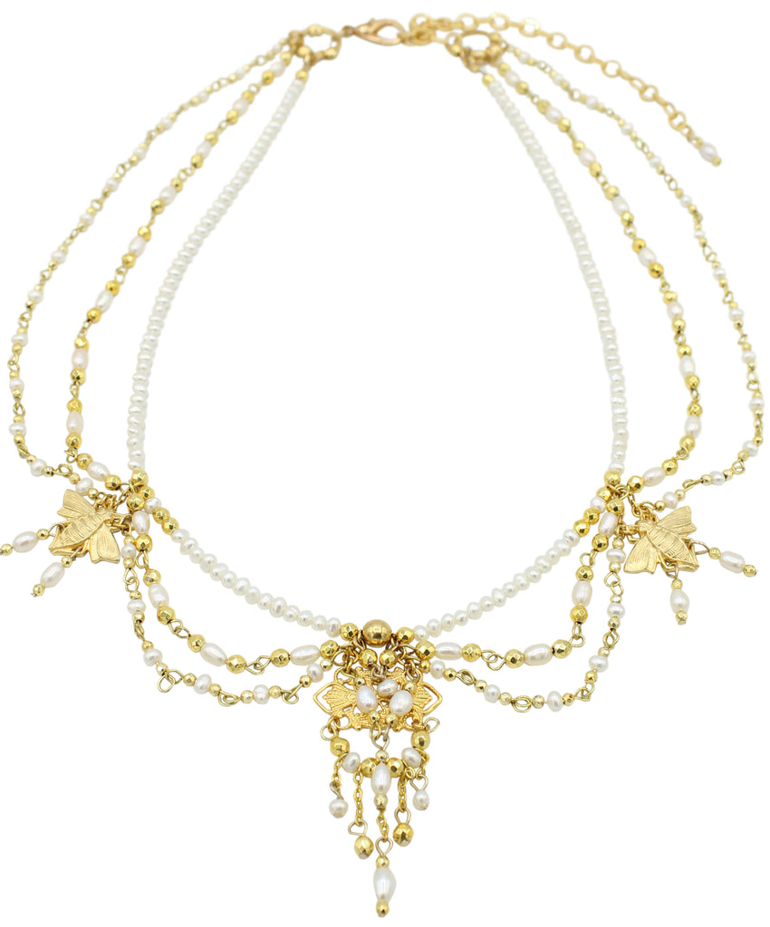 Valedon Hand Beaded Necklace