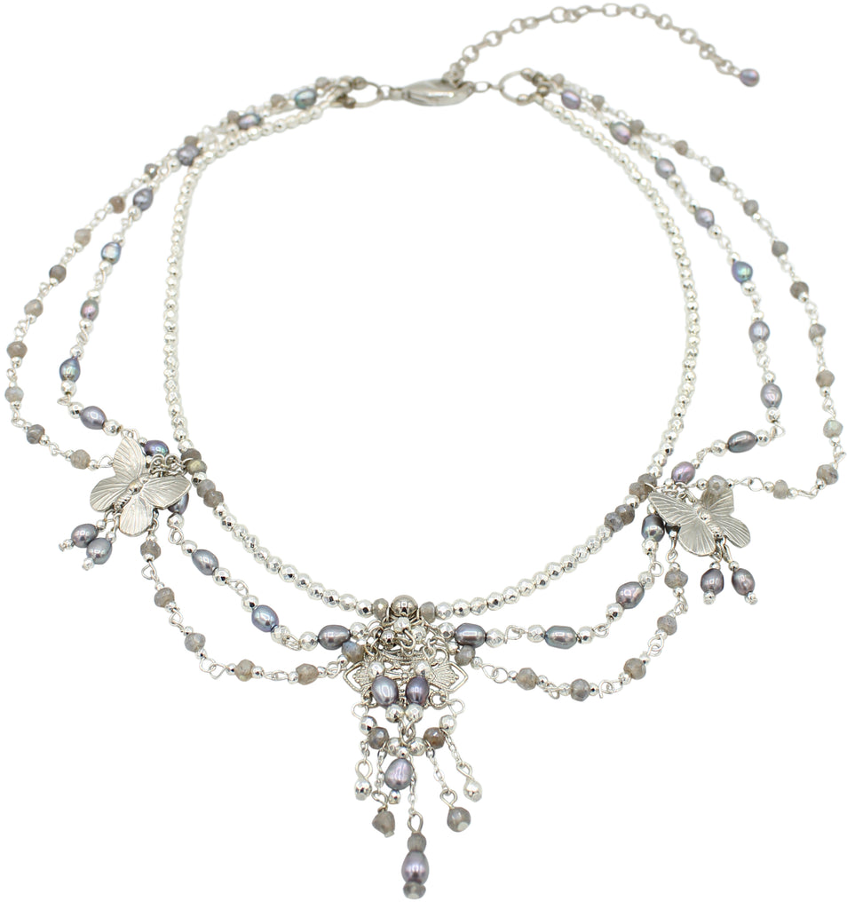 Valedon Hand Beaded Necklace