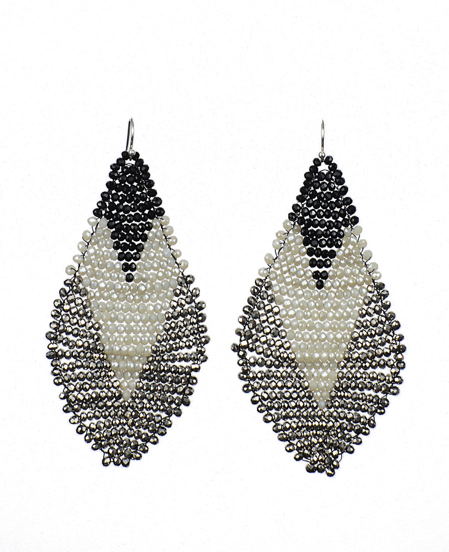 Jet/Antique Silver/Sand